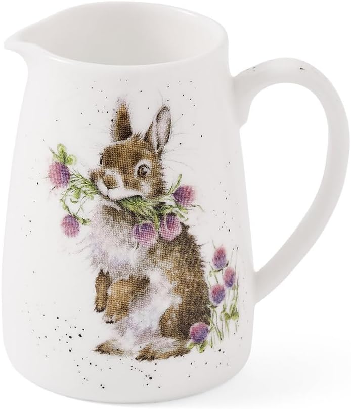 Wrendale Designs Royal Worcester Wrendale Deigns Small Posie or Individual Cream 125 ml Jug Head Clover Heels Rabbit