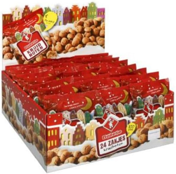 Bolletje Kruidnoten/pepernoten - Original Dutch Ginger Cookies (24 X 100 Gram)