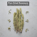 Dried Whole Rosemary Sprigs, 1.24oz(35.0g), Grade Dried Rosemary Sprigs for Baking & Beverages, Spices and Seasonings for Cooking Red Wine, Frying Steak, Pasta and Western Cuisine