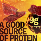 Jack Link's Beef Jerky Half Pounder - Sweet & Hot - 100% Real Beef - Ready to Eat Real Meat Protein Snacks - 9g Protein per Serving - 8 oz Large Jerky Bag