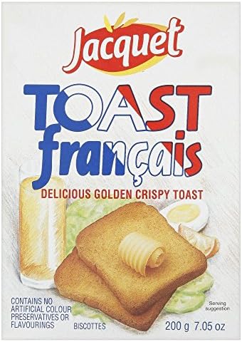 Jacquet French Toast - 200g - Pack of 2 (200g x 2)