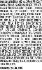 Kraft Mac and Cheese, 8 Cups, for Easy Dinner or Dinner Sides, Original Flavor, No Artificial Flavors, Preservatives or Dyes, 2.05 oz