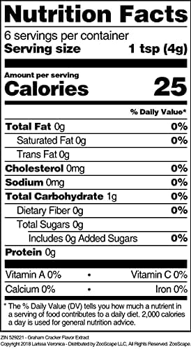 Graham Cracker Flavor Extract (1 oz, ZIN: 529221)