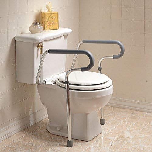 Sammons Preston 57194 Toilet Safety Frame for Elderly, 300 lbs Weight Capacity