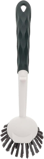 TIDTALEO Kitchen Dishwashing Brush with Long Handle Pot Cleaning Brush and Pan Scrubber for Pots Bowls and Dishes Dark Green