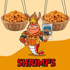 CHIRAMEN Freeze Dried Shrimp Ramen Toppings – Real Cooked Shrimp for Ramen, Cup Noodles, Soup & Instant Noodle Bowls – Easy Seafood Add-On for Ramen, Fried Rice & Asian Dishes