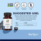 MARYRUTH'S Organics Activated Charcoal Capsules | Substance Adsorption | Derived from Coconut Shells | Vegan Capsules from Pine Trees | Non-GMO | Gluten Free | 40 Count