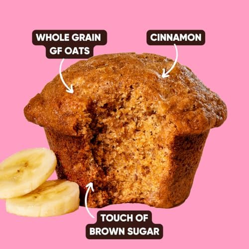 GoNanas Original Oat Flour Banana Bread Mix, Suitable for Plant Based Vegan Diets, Gluten Free Dairy Free Snacks, Healthy Snacks For Adults, Muffin Mix, Nut Free, Cupcakes Dessert, NON-GMO, 1pk