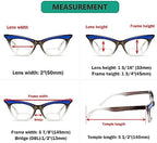 Eyekepper 4-pack Bifocal Reading Glasses Women Cat Eye Bi-focal Readers