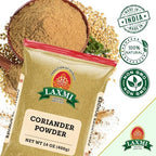 LAXMI Coriander Powder 14 Oz -Non-GMO - Free of Adulterations - Natural Ground Coriander - Premium Quality and High Value