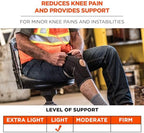 Ergodyne ProFlex 615 Knee Sleeve, Black, X-Large