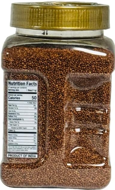 Desi Kitchen Brown Mustard Seeds 10.5oz (300g) | Rai | Premium Quality | NON-GMO | Product of India