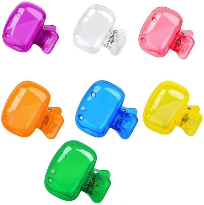 4Pack, Toothbrush Storage Clip, Travel Essential, Toothbrush Protector, Portable Toothbrush case,Toothbrush Covers, Random Color