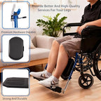 Wheelchair Lift Leg Rest，Wheelchair Foot Rest，Drive Wheelchair Parts ，for Standard Wheelchairs（1pair）