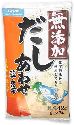 Shimaya Awase Dashi Powder (Bonito and Kelp Soup Stock) [English instructions on the back] 1.48 oz (6 gram x 7 packets)