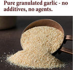 The Spice Way Granulated Garlic - Domestic, US Grown (8 oz) resealable bag