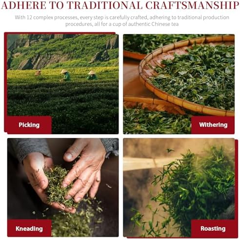 XIXICHA Lapsang Souchong Black Loose Leaf Tea Lapsang Souchong Zheng Shan Xiao Zhong Chinese Tea （100 cups）No Smokey from Fujian Wuyi Mountain Core Area（ 150g/5.29oz）正山小种 红茶 福建武夷山红茶