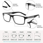 DONGDI Blue Light Blocking Reading Glasses 4 Pack Computer Readers for Women Men,Anti Glare UV Ray Filter Eyeglasses… (4pack-brown tortoise, 2.50)