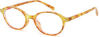 COASION Retro Oval Glasses for Women Men - Small Round Blue Light Blocking Glasses Vintage Nerd Eyeglasses