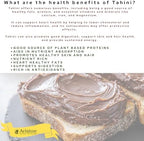 Ariston “The Very Best” Tahini with Honey – Sesame & Honey Tahini Spread | Smooth Creamy Spread | Product of Greece, 12.3 oz