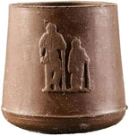 Brazos Walking Stick or Cane Small Rubber Tip, 3/4 Inch