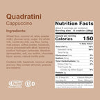 Loacker Quadratini Breakfast Variety Wafer Cookies LARGE - Mix of Cappuccino, Espresso and Blueberry-Yogurt - Premium Bite Size Crispy Wafers - LARGE Pack of 6