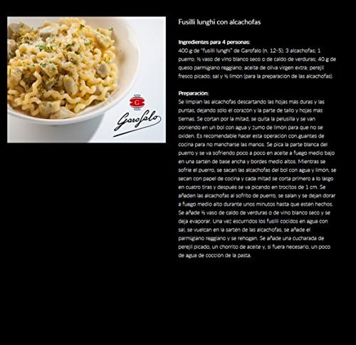 Garofalo Fusilli Lunghi Pasta (500g)