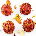 Ghasitaram Gifts Indian Sweets - Rose Petal Strawberry Balls 400 gms