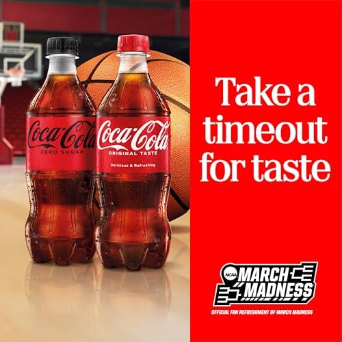 Coca-Cola Fridge Pack Soda Soft Drinks, 7.5 fl oz Cans, 10 Pack - Mini Soda Cans
