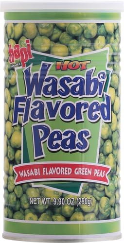 Hapi Hot Wasabi Peas, 9.9 Ounce