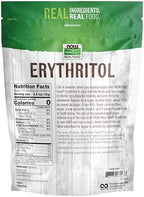 NOW Foods, Erythritol, Great-Tasting Sugar Replacement, Zero Calories, Low Glycemic Impact, Kosher, 2.5-Pound (Packaging May Vary)