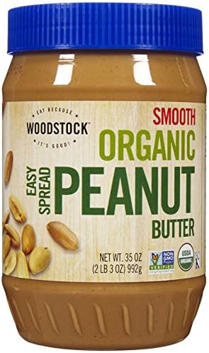 Organic Smooth Peanut Butter 35 Ounces (Case of 12)