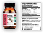DR WAKDE's Sariva & Manjistha Capsules (60 Veg Caps, Detoxifying Herbs, Supports Healthy Skin, Ayurvedic Supplement, Vegan, Herbal, All Natural, Made in UK)
