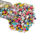 Unicorn Sprinkles - Cake Sprinkles - Edible Sprinkles for Baking - Cupcake and Cake Topper - Sprinkle Mix - 3.35 Ounces (Unicorn)