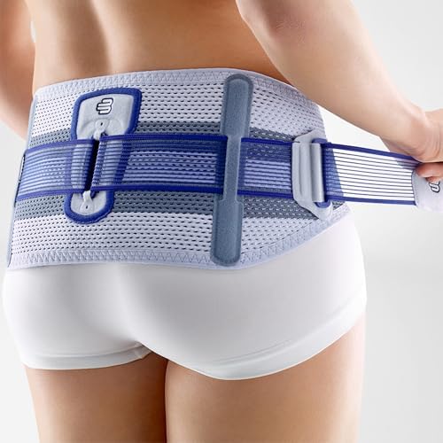 Bauerfeind SacroLoc Back Support - Brace for Pain Relief and Support from Sitting or Standing Too Long, Helps Stabilize & Relieve Pressure in The Sacroiliac Joints - Size 1