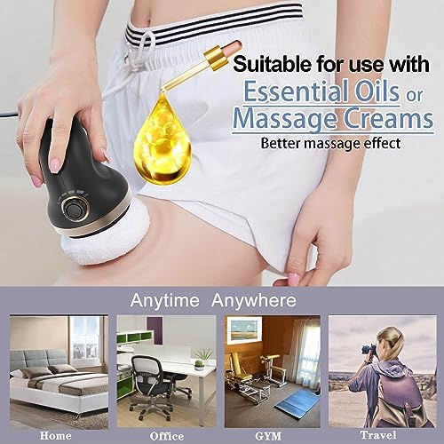 Handheld Cellulite Massager-Body Sculpting Machine with Lymphatic Drainage, Skin Tightening, and Vibrating Beauty Sculpt Massage Function. Suitable for Women Men Use at Home