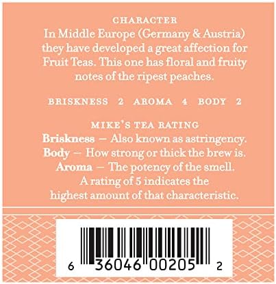 Harney & Sons Peach Fruit Tea | 4 ounce loose PeachFruit Tea