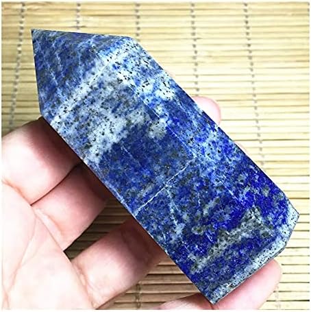 Natural Rock Lapis Lazuli Crystal Gemstone Point Wand Obelisk 200-700g Household (Size : 300-350)