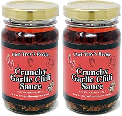 Mishima Crunchy Garlic Chili Sauce | Japanese Style Condiment Taberu Rayu | 4 Oz 115g | Pack of 2