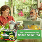 Hanan Nettle Tea - 25 Tea Bags of Stinging Nettle Leaf and Root - All-Natural Herbal Tea of Wild Nettles Leaves from Peru