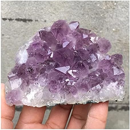 Health & Household Natural Amethyst Cluster Mineral Quartz Crystal Druse Specimen Healing
