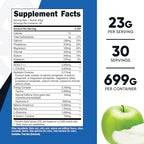Nutricost Intra Workout Powder, 30 Servings (Green Apple) - Non-GMO, Gluten-Free Supplement