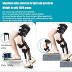 Non-Weight Bearing Hands Free Knee Crutch for Adults, Adjustable Lightweight Padded Knee Support Mobility Aid, Alternative to Crutches & Knee Scooters for Lower Leg Injury Recovery