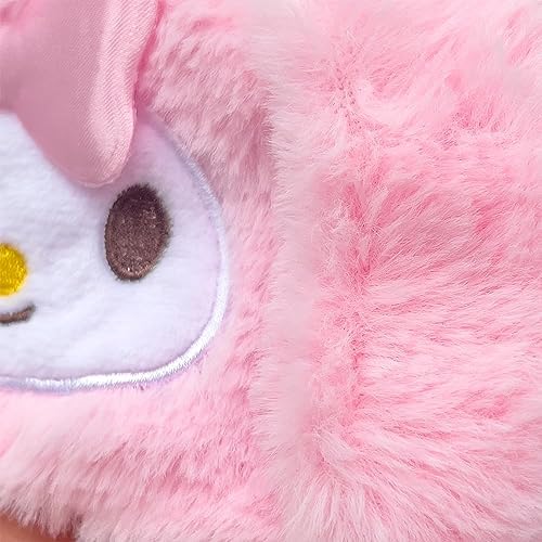 Kawaii Anime Plush Sleep Eye Mask, Cute Cartoon Animal Blackout Sleeping Eye Cover for Girls Women Kids (Melo)