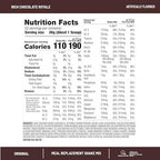 SlimFast Meal Replacement Powder, Original Rich Chocolate Royale, Weight Loss Shake Mix, 10g of Protein, 52 Servings (Packaging May Vary)