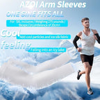 Arm Sleeves for Men Women – Cooling UV Sun Protection UPF 50+ Compression Sports Sleeves for Outdoor, Tattoo Cover Up