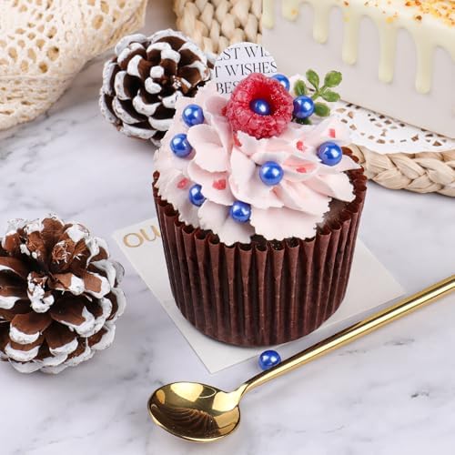 Blue Sprinkles, 7.8oz Edible Pearl Sprinkles for Cake Decorating, Sugar Candy Pearls for Baking, Cookie Decorations & Cupcake Topper, Wedding Party Christmas Supplies (Navy Blue)