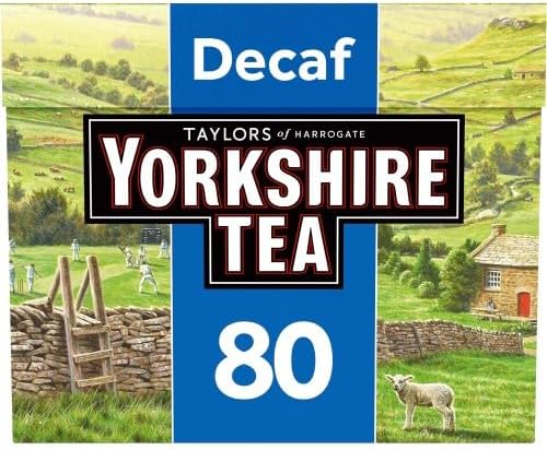 Taylors of Harrogate Yorkshire Decaf Tea Bags (2 X 80's, Total 160 Tea Bags)