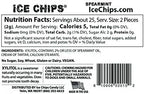 ICE CHIPS Xylitol Candy Tins 5.28 oz total (Spearmint, 3 Pack) - Includes BAND as shown