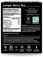 Buddha Teas Organic Juniper Berry Tea - OU Kosher, USDA Organic, CCOF, 18 Bleach-Free Tea Bags